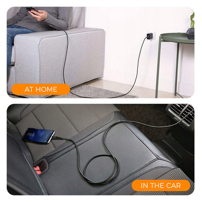 Tessan 60W USB Type C To Type C Cable 20V 3A Fast Charging Charger Cable 1M Super Fast Data Cable