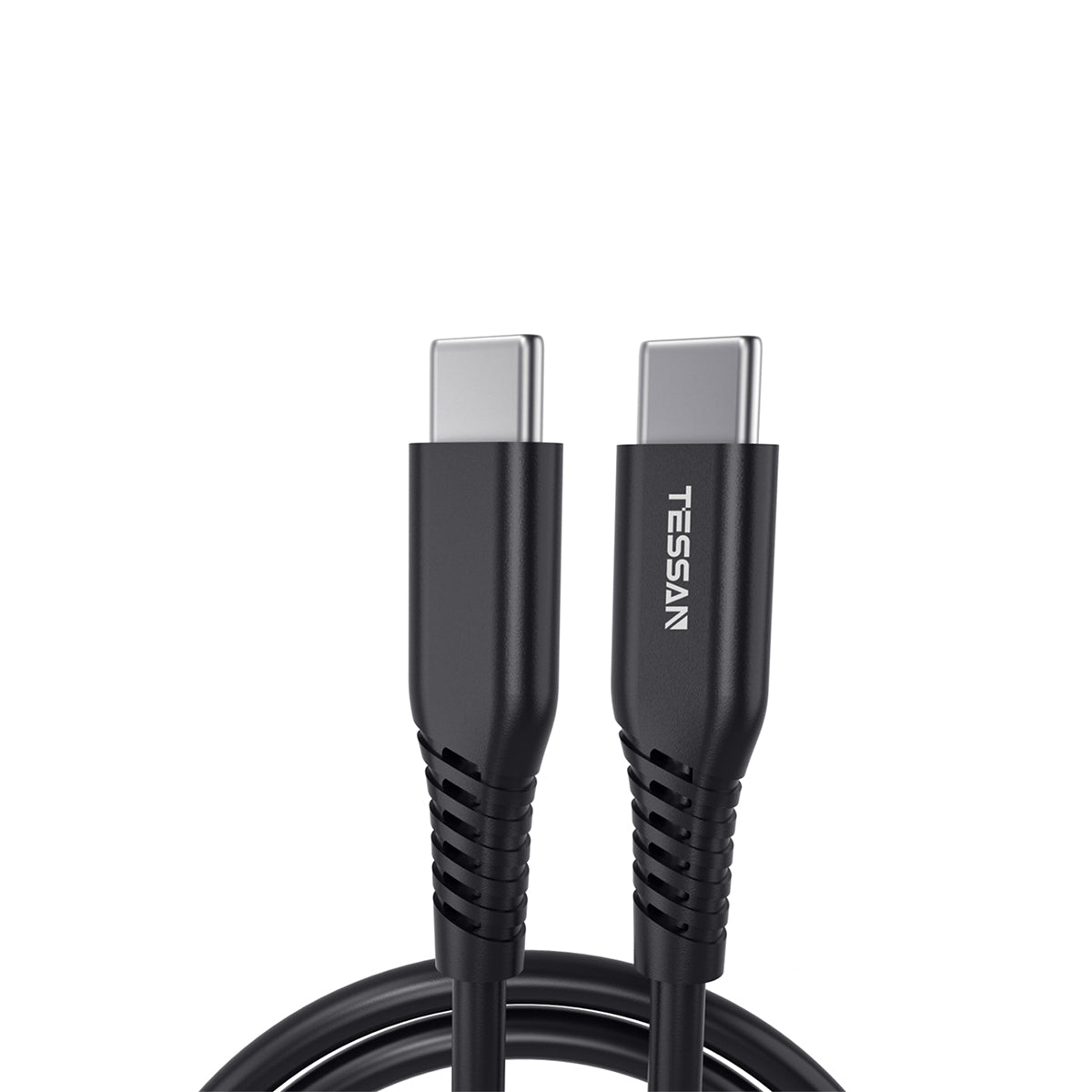 Tessan 60W USB Type C To Type C Cable 20V 3A Fast Charging Charger Cable 1M Super Fast Data Cable