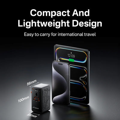 TESSAN Voyager 205W Travel Adapter